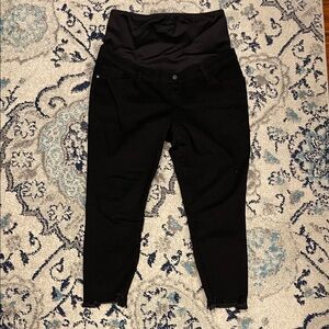 Black Super Skinny Maternity Jeans